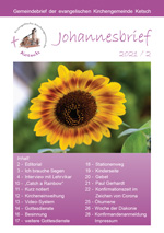 Titelblatt Johannesbrief 2021/02